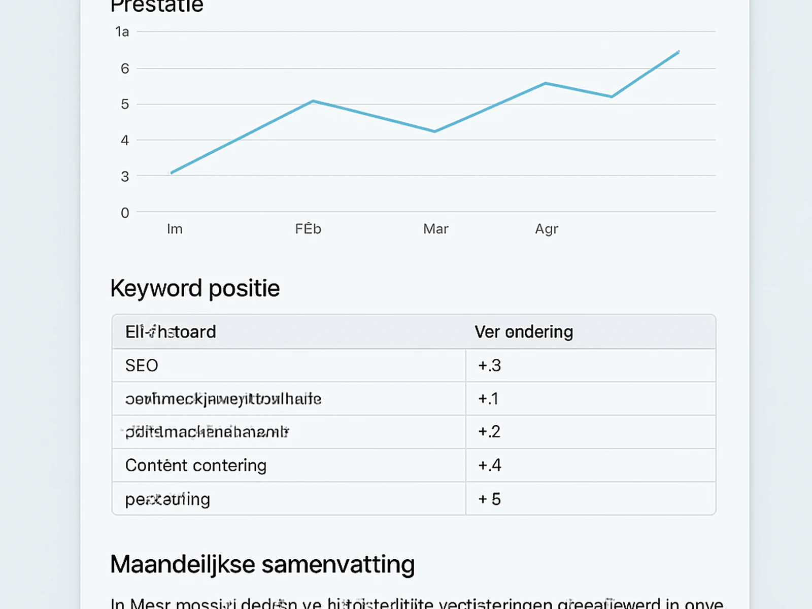 SEO Reporting